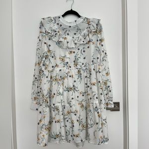 Nasty Gal floral mini dress. Size M